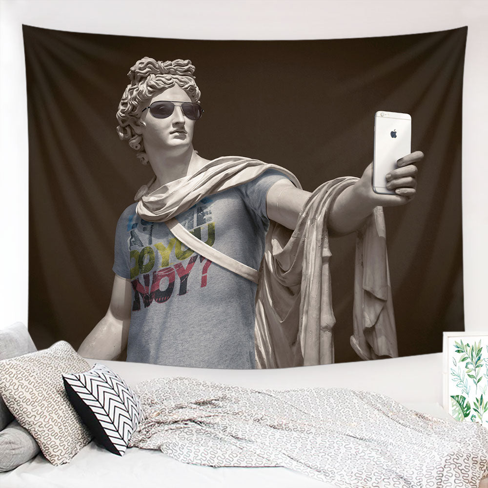 The Statue of Liberty, Funky Tapestry, Statue Tapestry, Home Decor,